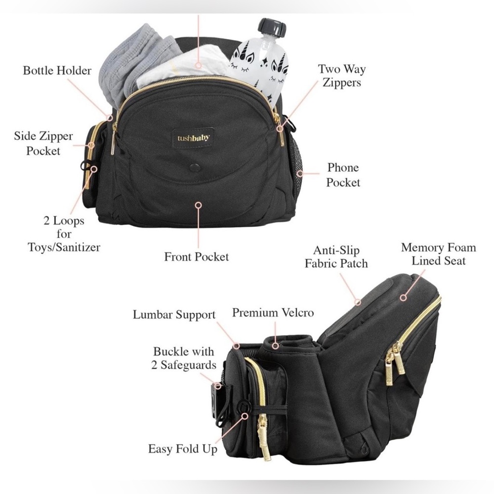 Tushbaby Hip Carrier - Picture 2 of 9